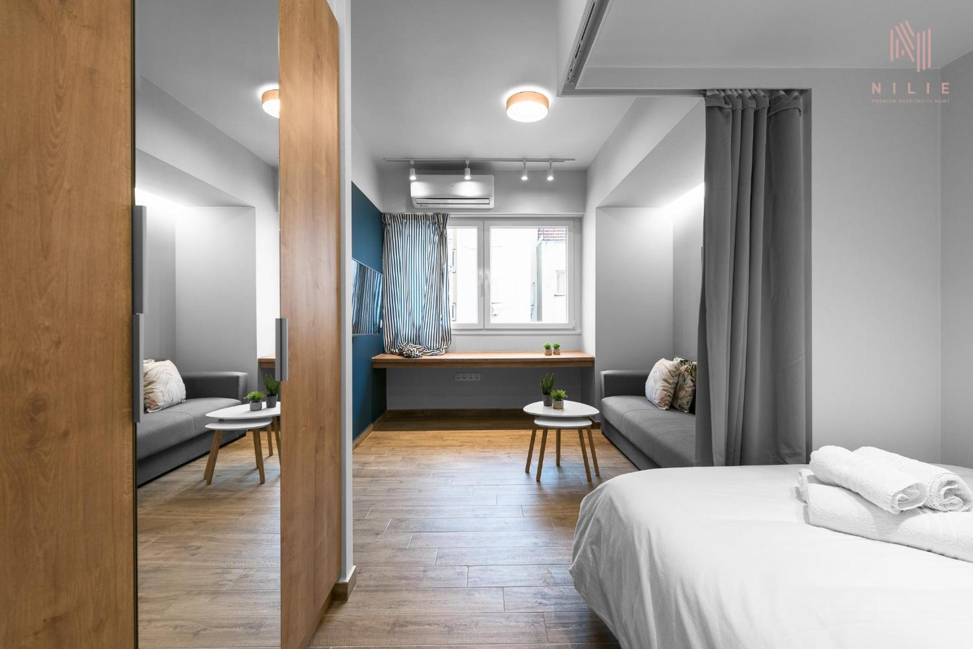Big Apple, Nilie Hospitality Mgmt Apartment เทสซาโลนิกิ ภายนอก รูปภาพ