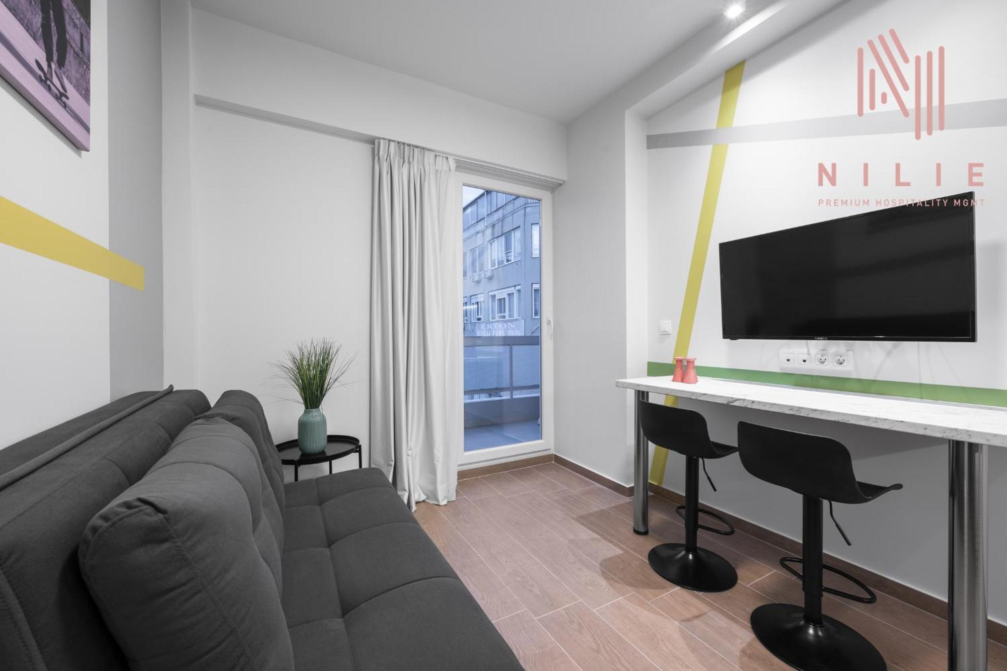 Big Apple, Nilie Hospitality Mgmt Apartment เทสซาโลนิกิ ภายนอก รูปภาพ