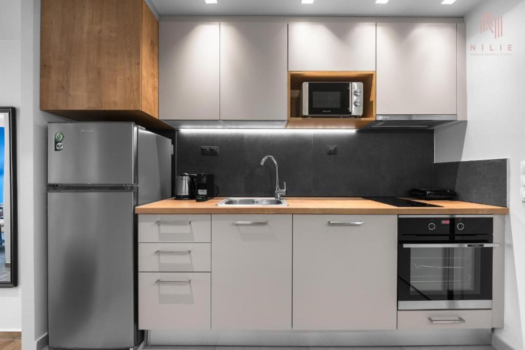 Big Apple, Nilie Hospitality Mgmt Apartment เทสซาโลนิกิ ภายนอก รูปภาพ
