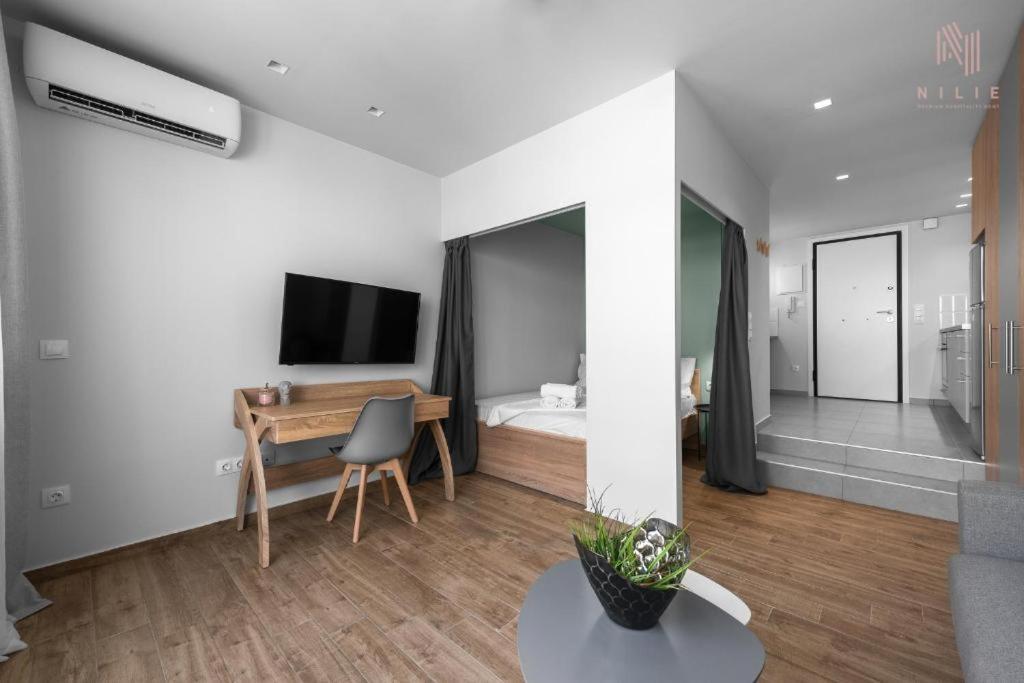 Big Apple, Nilie Hospitality Mgmt Apartment เทสซาโลนิกิ ภายนอก รูปภาพ