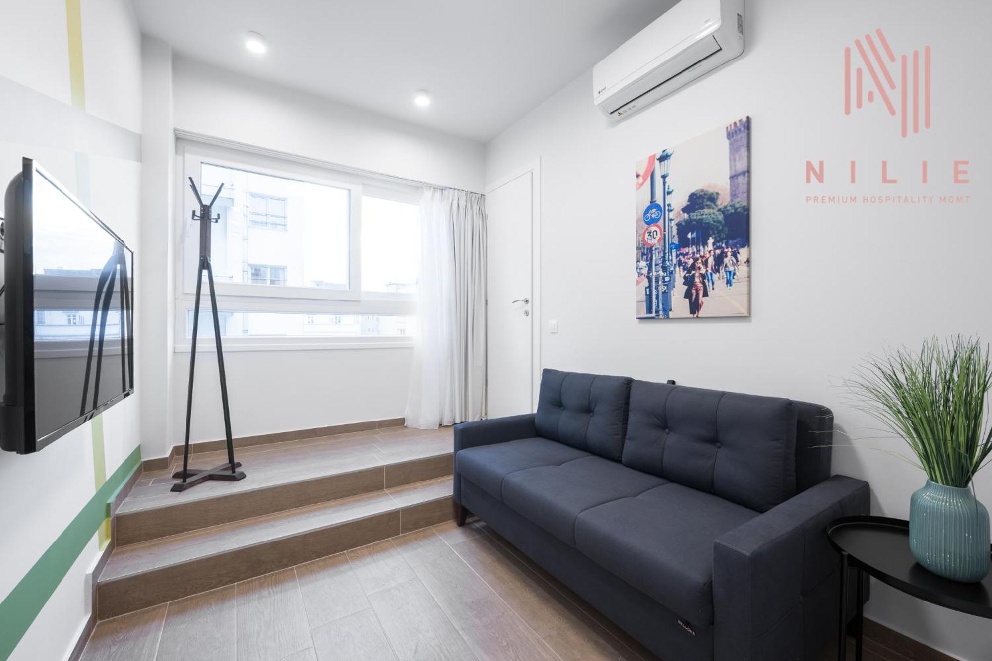 Big Apple, Nilie Hospitality Mgmt Apartment เทสซาโลนิกิ ภายนอก รูปภาพ