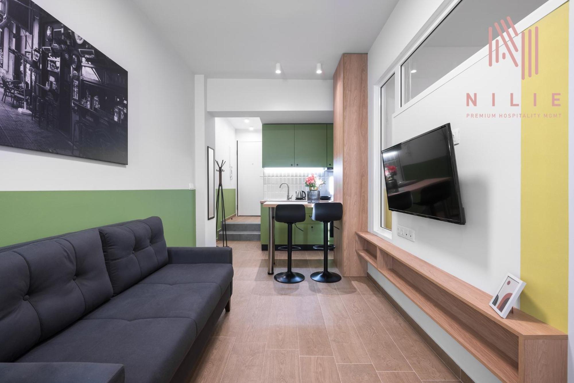 Big Apple, Nilie Hospitality Mgmt Apartment เทสซาโลนิกิ ภายนอก รูปภาพ