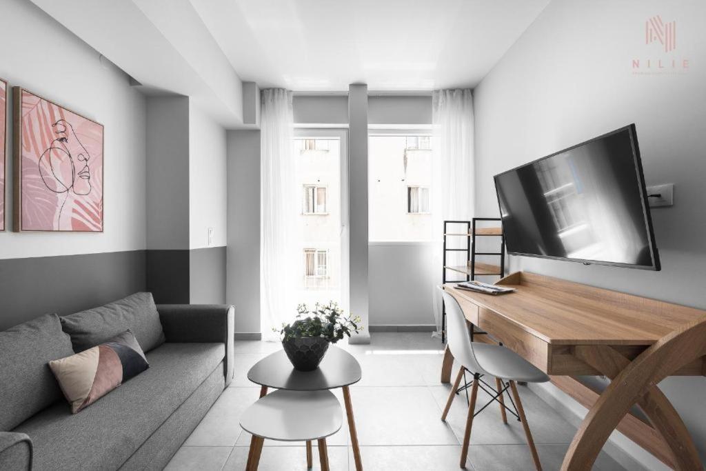 Big Apple, Nilie Hospitality Mgmt Apartment เทสซาโลนิกิ ภายนอก รูปภาพ