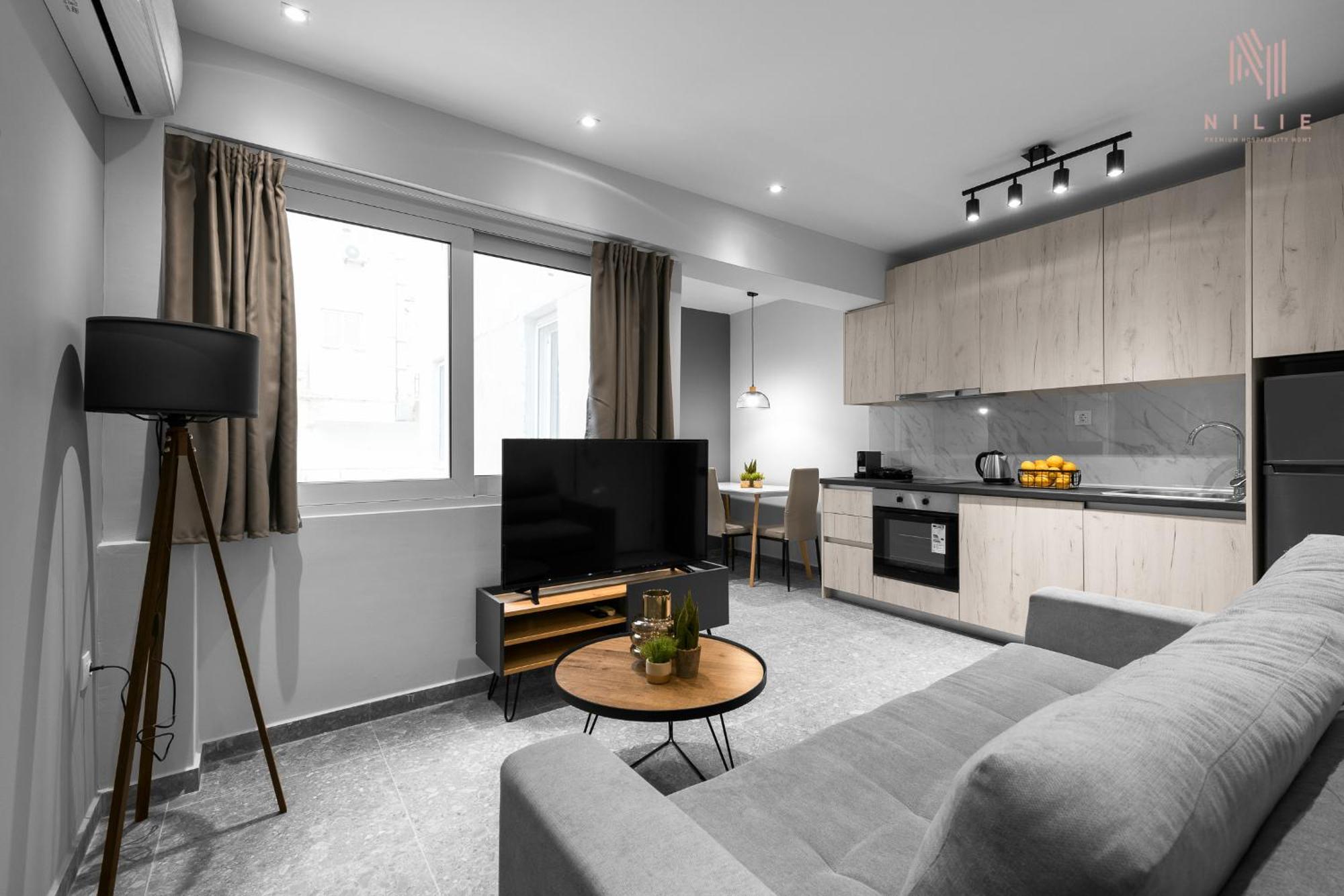 Big Apple, Nilie Hospitality Mgmt Apartment เทสซาโลนิกิ ภายนอก รูปภาพ