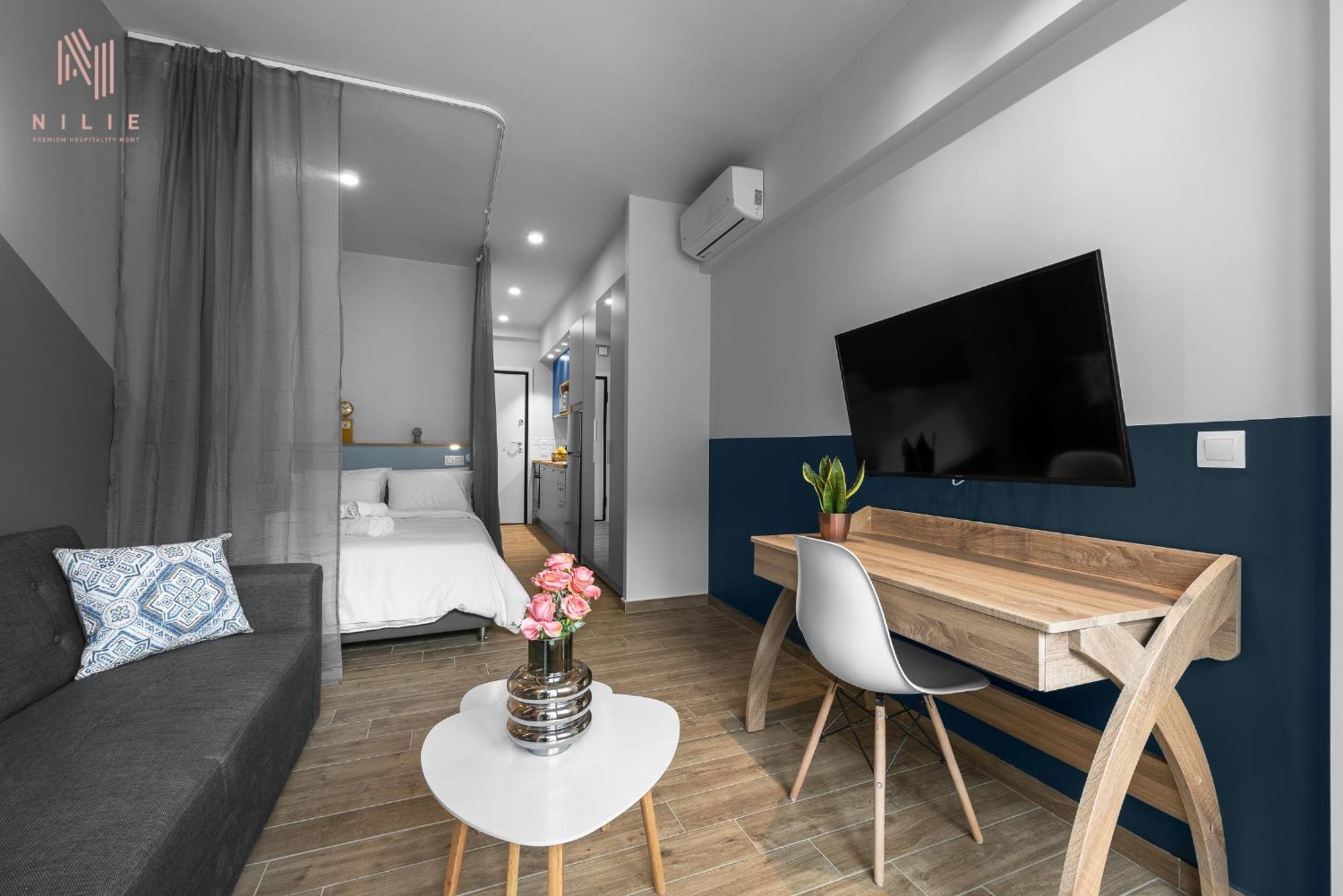 Big Apple, Nilie Hospitality Mgmt Apartment เทสซาโลนิกิ ภายนอก รูปภาพ