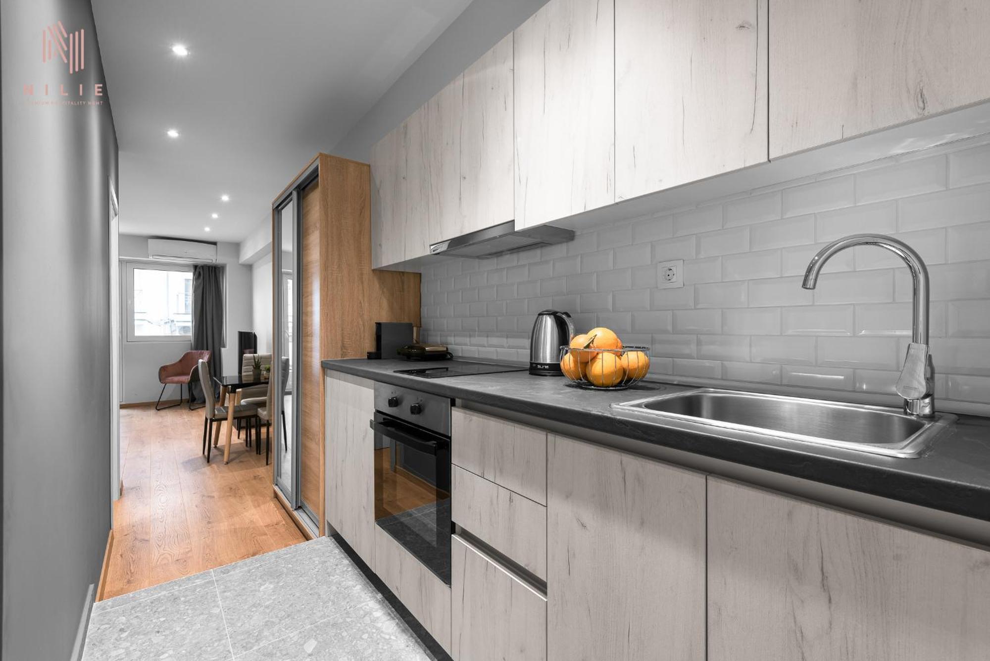 Big Apple, Nilie Hospitality Mgmt Apartment เทสซาโลนิกิ ภายนอก รูปภาพ
