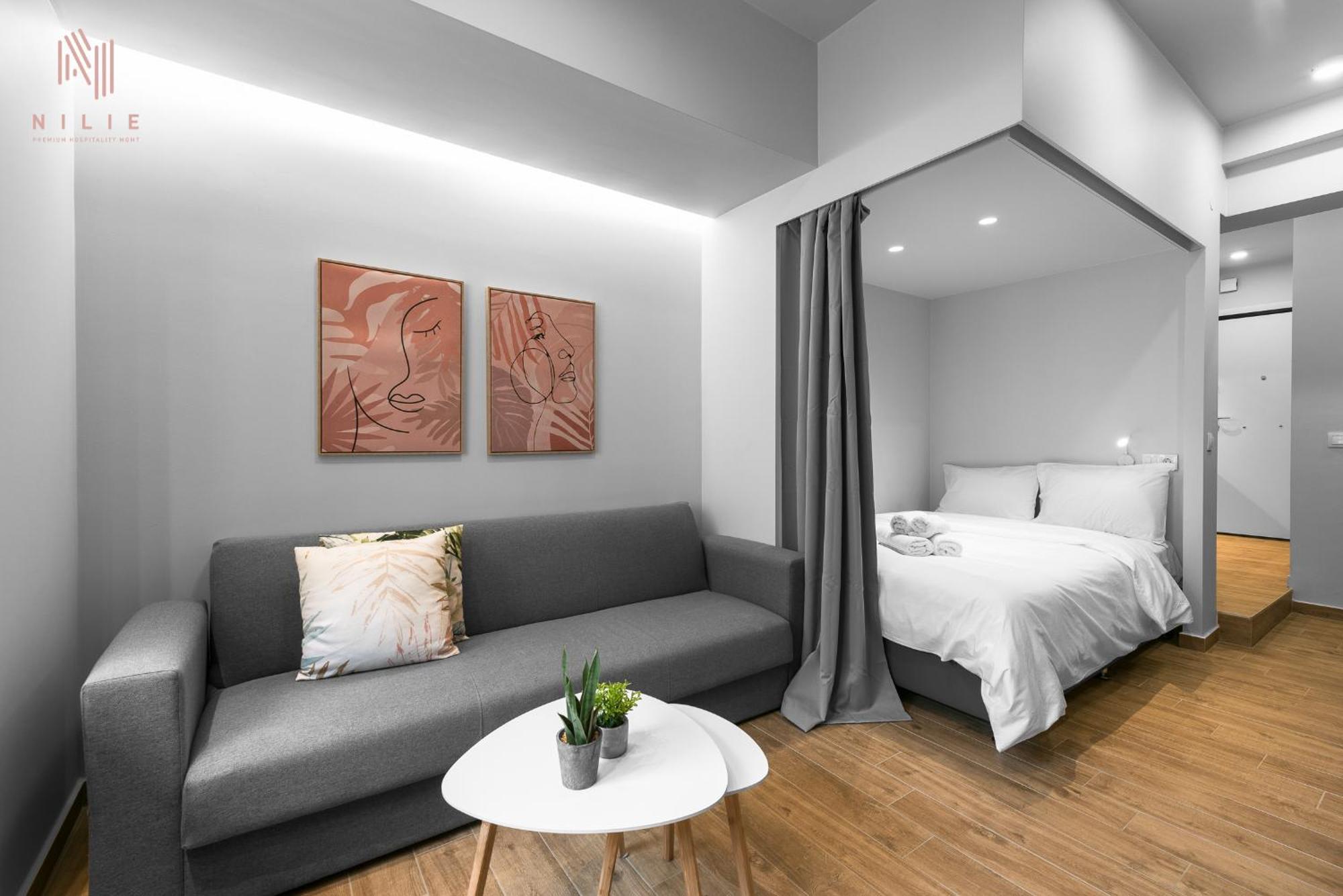 Big Apple, Nilie Hospitality Mgmt Apartment เทสซาโลนิกิ ภายนอก รูปภาพ